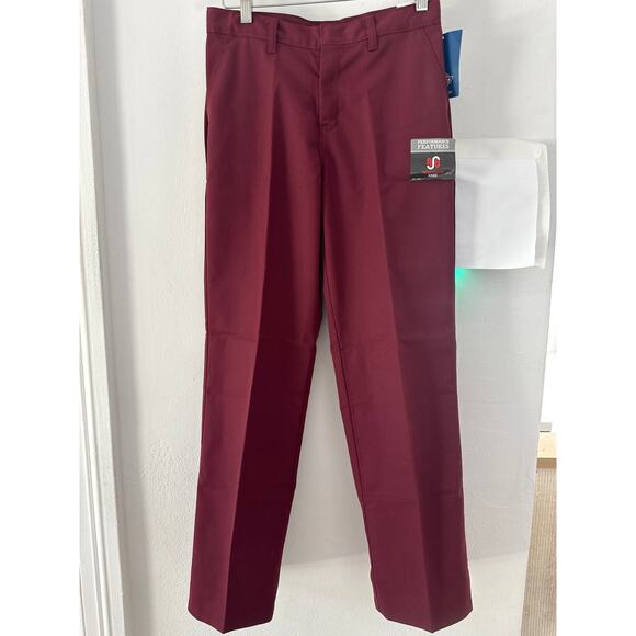 Dickies kids Burgundy Trousers sz14 Chritmas holiday pants - Picture 4 of 5